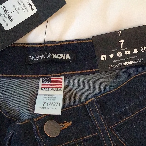 Juniors Classic high waist skinny jeans - Fashion Nova - Picture 6 of 11